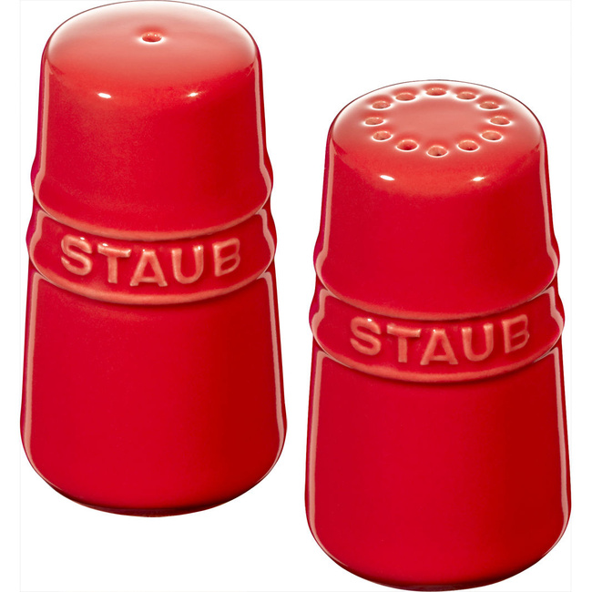 Zestaw do soli i pieprzu, czerwony - Staub