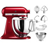 Mikser planetarny KitchenAid Artisan 5/175 5KSM175PSECA czerwony karmelek