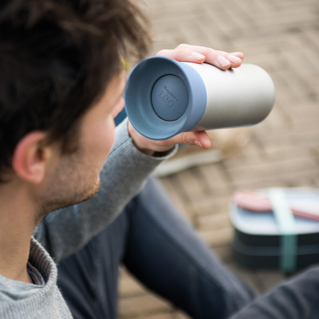 Leo kubek termiczny, niebieski 0,33 l - Berghoff