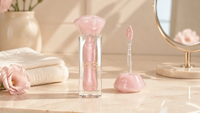 Błyszczyk do ust Lovro Bloomlight Lipgloss 03 Pearl Whisper, perłowy, z efektem chłodzenia