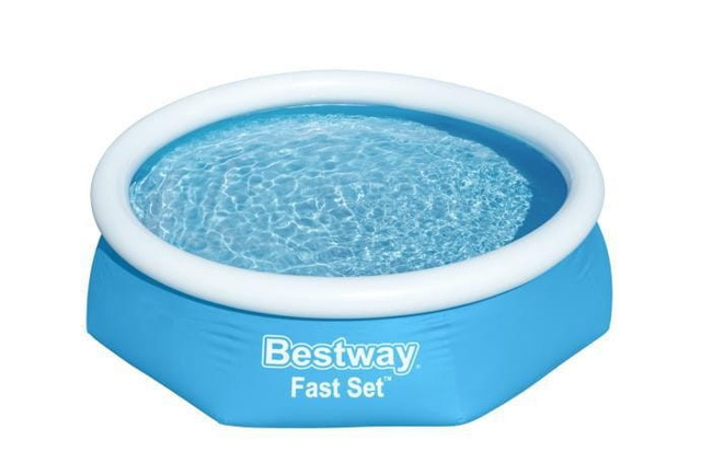 Basen rozporowy Fast set z pompą filtracyjną 2.44 m x 61 cm - Bestway