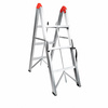 Drabina przegubowa Extralink LAD03TA, aluminiowa, 3x2 stopnie, 1,23 m