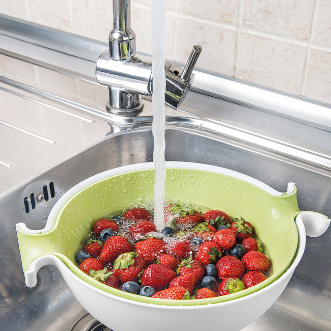 Colander and Bowl Set Spin&Drain - Guzzini