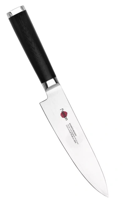 Nóż szefa kuchni Fissman Kensei Musashi 15 cm, stal damasceńska VG-10