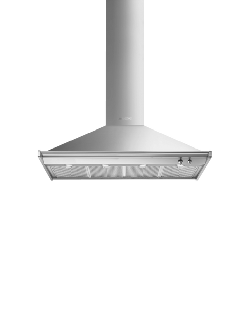 Smeg - Okap kuchenny Classica Kd120hxe Stal nierdzewna (chromowane pokrętła)