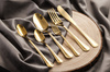 Komplet 24 szt. sztućców dla 4 osób Luce złoty - Kulig