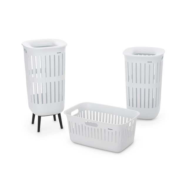 Kosz na bieliznę Brabantia Collect-It 40 l, biały
