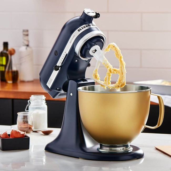 Dzieża ze stali nierdzewnej KitchenAid 4,8 l złota 5KSM5SSBVG do mikserów Artisan 5 i Classic