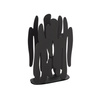 Serwetnik Bark Alessi czarny stal nierdzewna lakierowana 12 cm
