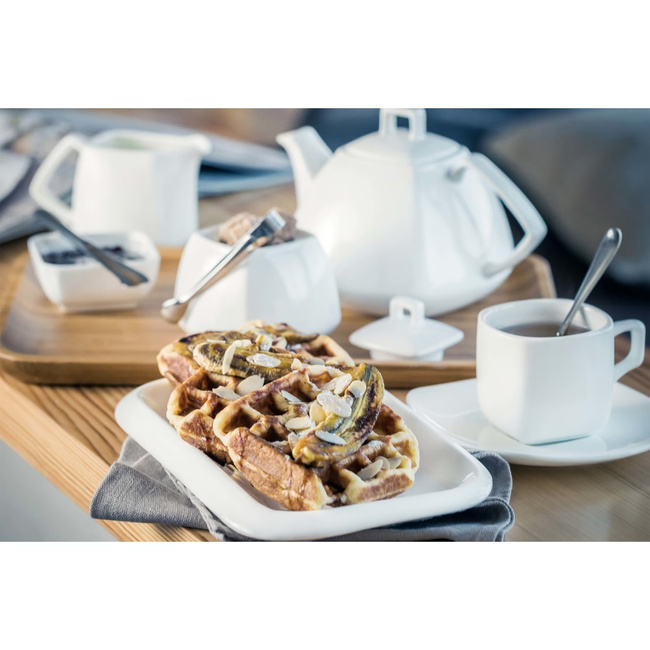 Cukiernica porcelanowa 340 ml square - Wilmax