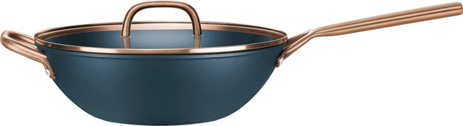 Milano Wok z pokrywką 30 cm Niebieski - Zwilling