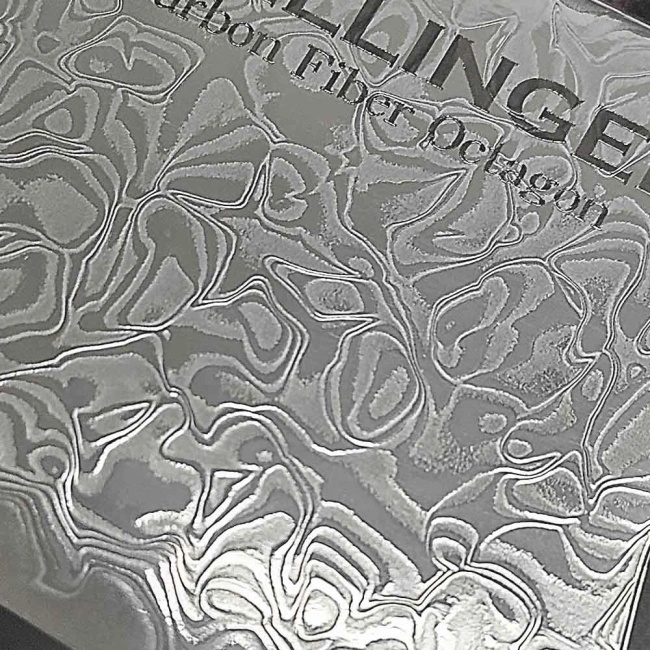 Dellinger Carbon Fiber Octagon Nóż Utility 14 cm