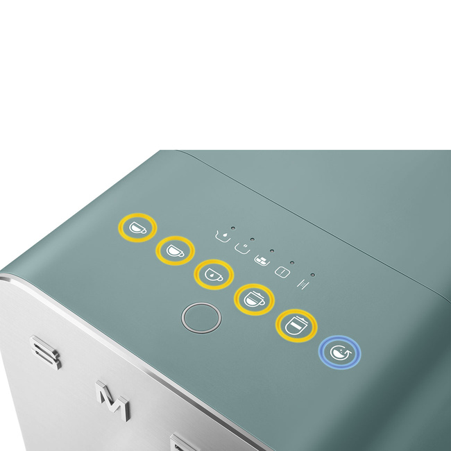 Smeg - Automatyczny Ekspres Do Kawy Collezione Bcc13Egmeu Szmaragdowy (Mat)