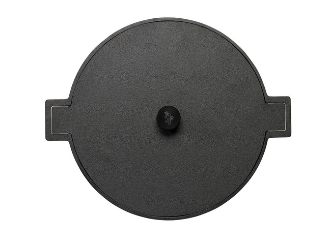 Noir Wok żeliwny - 34 cm, Czarny - Skeppshult