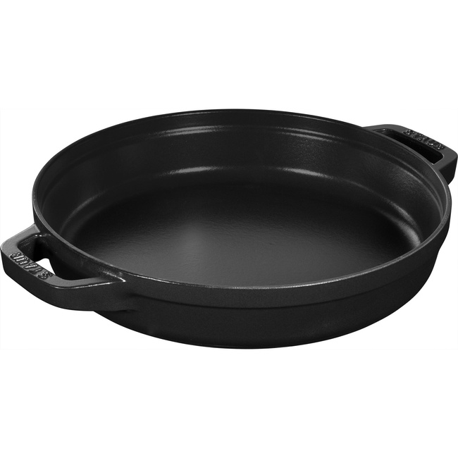 Zestaw 2 Naczyń + Pokrywka 24 Cm Czarny - Staub