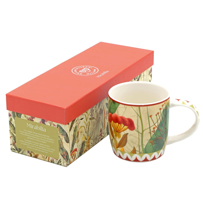 Rose&Tulipani Mirabilia Zestaw 2 Kubków 420 Ml, Czerwony