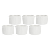 La Porcellana Bianca Arezzo Zestaw 6 ramekinów okrągłych 10 cm