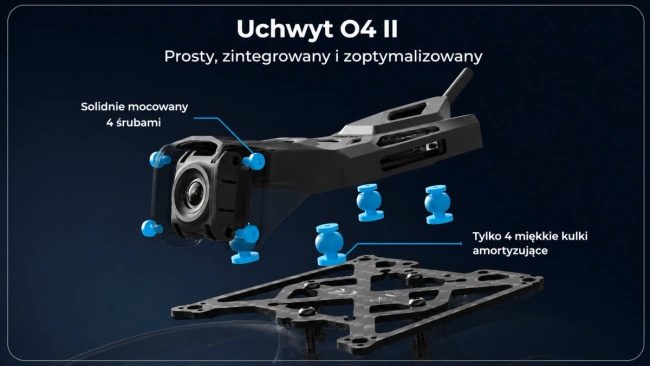 Dron FPV BetaFPV Pavo Femto PNP ELRS 2.4G, whoop 2S 75 mm pod DJI O4 Air Unit