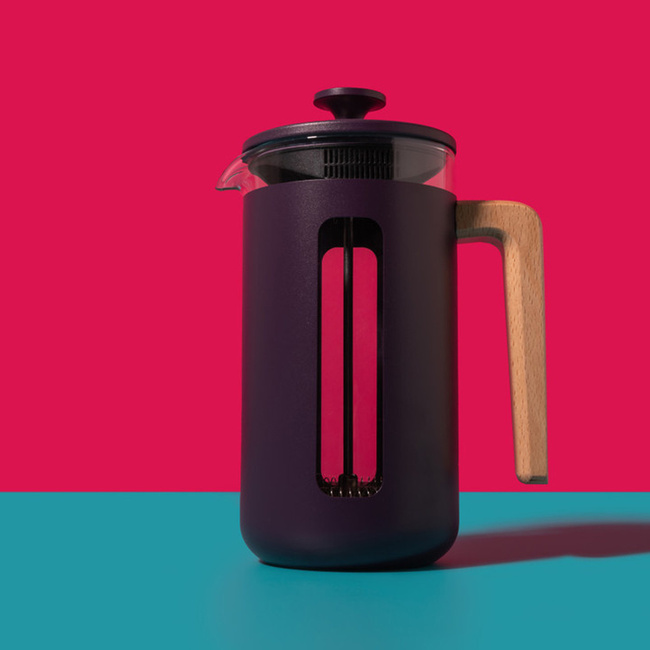 French Press Pisa 1L Purple La Cafetière