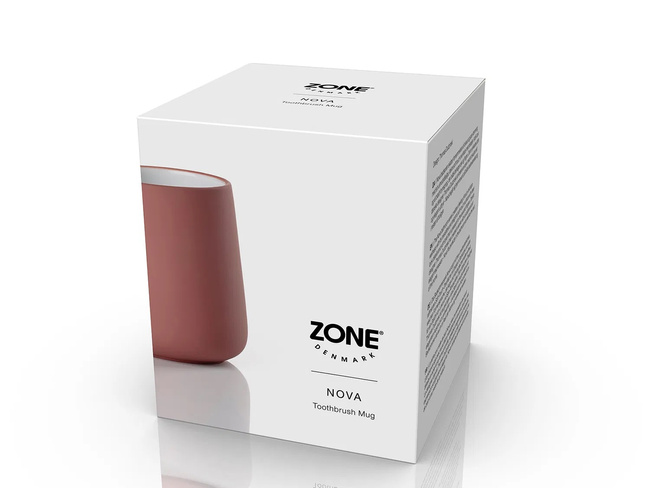 Kubek na szczoteczki do zębów Peach red nova 33295