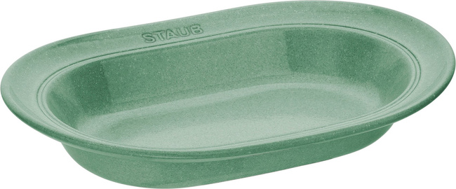 Dining Miska głęboka owalna 400 ml Miętowy - Staub