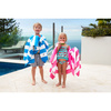 ręczniki plażowe szybkoschnące do plaży Bondi Blue L 160x90cm - Dock & Bay