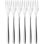 Riviera - Zestaw 6 Widelczyków Do Ciasta W Pudełku