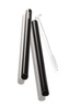 Future Zestaw 4 Czarnych Słomek 18 Cm - Gefu