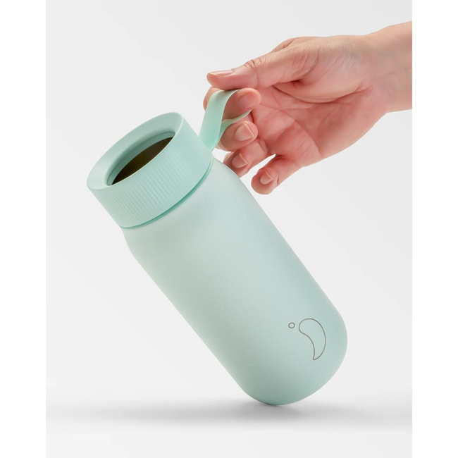 Termiczny kubek 2w1 ze słomką | 750ml | Miętowy series 2 - Chillys bottles