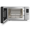 Smeg - Kuchenka mikrofalowa SDA Collezione - czarny mat