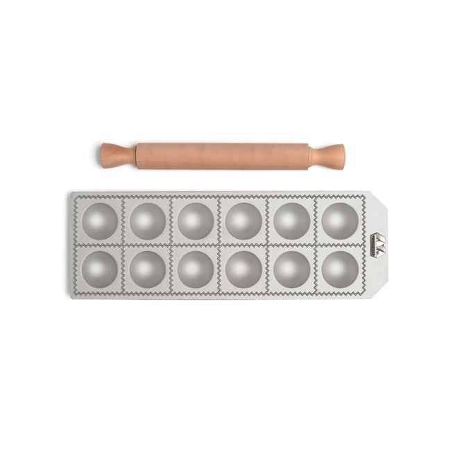 Forma do ravioli okrągła 55 mm x 12 szt classic line - Marcato