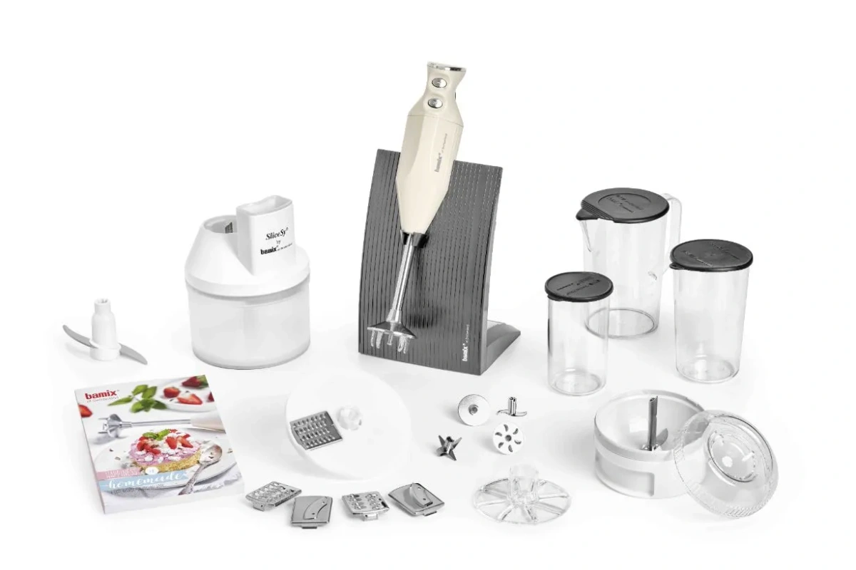 Blender ręczny Bamix M200 Baking - Biały