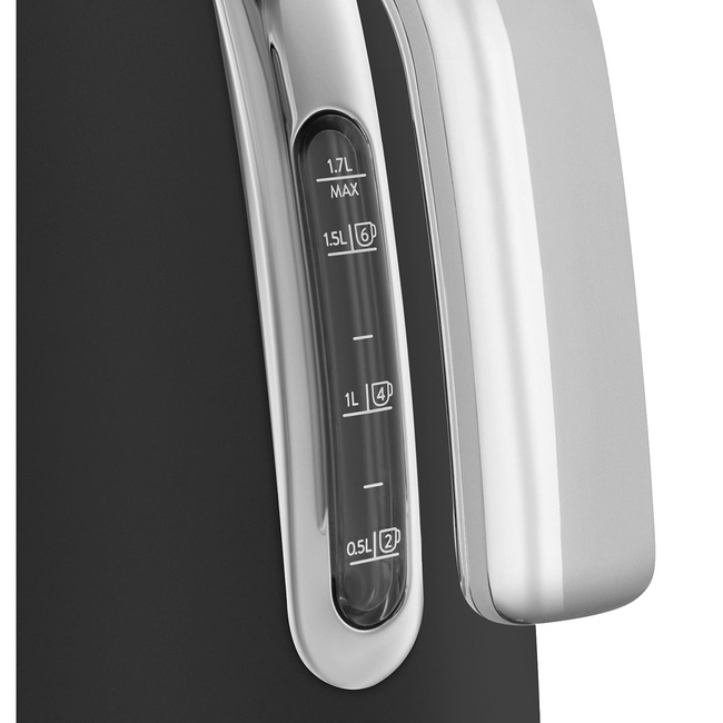 Smeg - Czajnik, Czarny mat 50's style KLF03BLMEU czarny (mat)