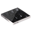 Komplet widelczyków do ciasta Piano black w pudełku - Kulig