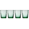 Szklanki do wody 4 szt. Vienna 300 ml zielone 30187 - Lyngby glas