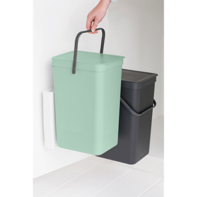 Kosz szafkowy Sort&Go 2x16l Jade Green/ Grey - Brabantia