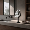Lusterko kosmetyczne Simplehuman Sensor Mirror Trio ST3068, matowa czerń
