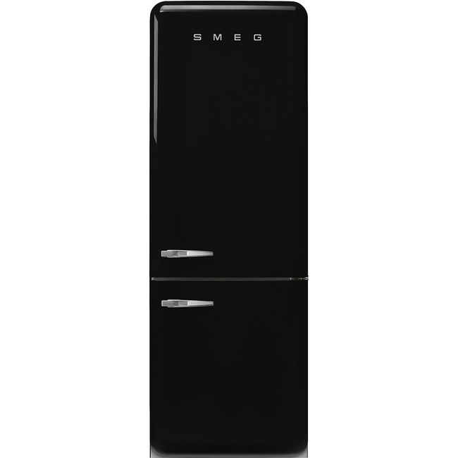 Smeg - Chłodziarko-zamrażarka FAB38RBL6 50'S RETRO STYLE - czarny