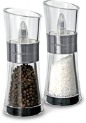 Zestaw młynków do soli i pieprzu Inverta flip chrom - Cole & Mason
