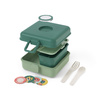 Monbento Snacky Lunchbox Dla Dzieci 0,85 L Green Forest