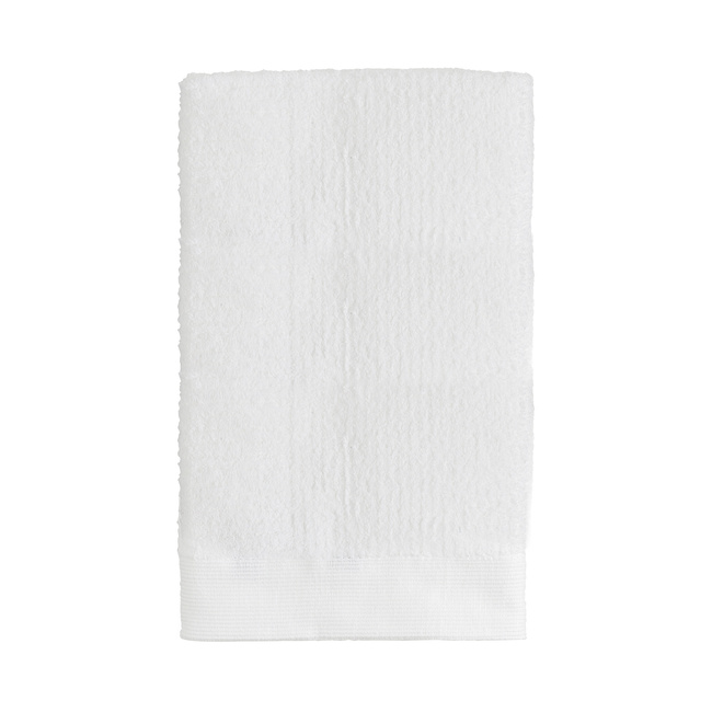 Ręcznik Zone Denmark Classic 50 x 100 cm, bawełna 600 g, biały