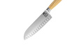 Shiori - Hamburg Santoku - Uniwersalny, Wielozadaniowy Nóż Szefa Kuchni Ze Stali Niemieckiej 1.4116