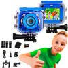 Extralink Kids Camera H18 Niebieska - Kamera - 1080p 30fps, Ip68, wyświetlacz 2.0"