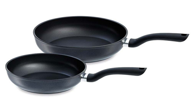 Zestaw 2 patelni Cenit 24cm, 28cm indukcja - Fissler