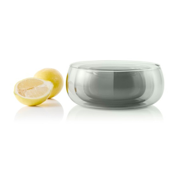 Zestaw 3 misek Yuna, poj. 330/660/1200ml, Szare szkło