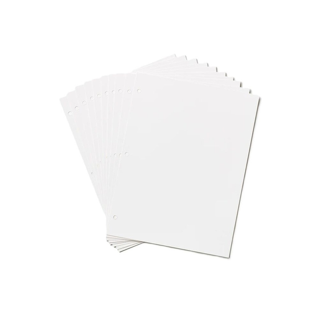 Wkład do albumu Printworks L, 10 białych kart 28 x 21 cm, 230 g/m²