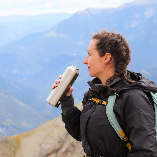 Monbento steel butelka termiczna 0,5 l silver