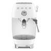Smeg - Ekspres do kawy, kolbowy ECF03WHEU 50's Style - White