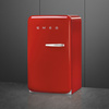 Smeg - Chłodziarko-zamrażarka FAB10LRD6 50'S STYLE - czerwony