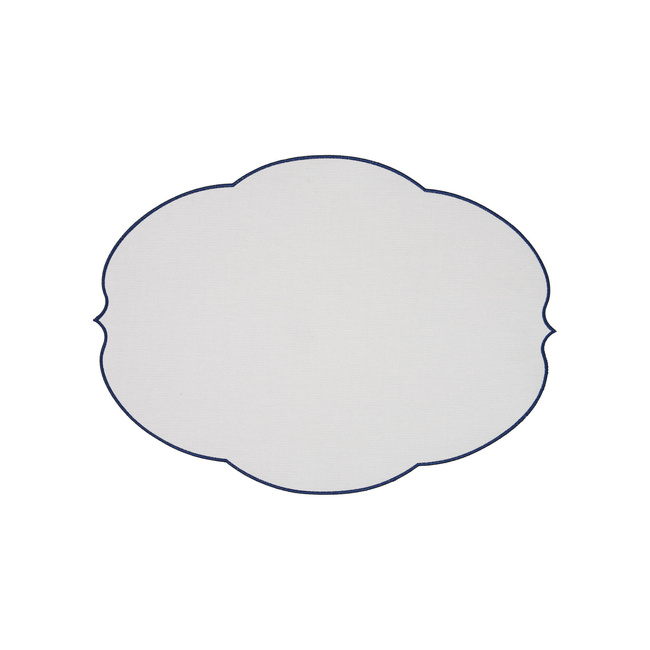 Podkładka pod talerz "kwiat" 28 cm biała Guzzini